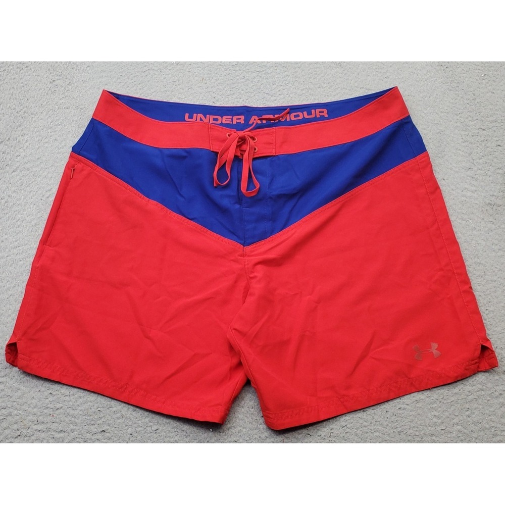 Under Armour Board Shorts Mens 40 Multicolor Swimwear Surf Surfing Water Polo